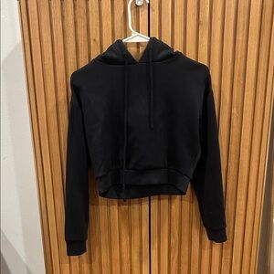 Good American Black Women's Hoodie Top